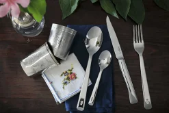 Boîte de 4 cuillères de table Opinel Perpétue tout en acier inox