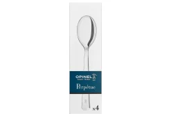 Boîte de 4 cuillères de table Opinel Perpétue tout en acier inox
