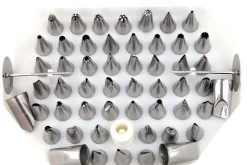 Boîte de douilles en acier inoxydable pour décors fins - 26 ou 52 douilles