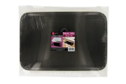 Boîte traiteur blanche Patisdécor avec plateau noir 43x29cm