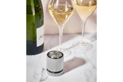 Bouchon à champagne Peugeot Line Aluminium gris métallisé