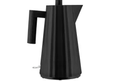 Bouilloire électrique Alessi Plissé noire design par Michele De Lucchi