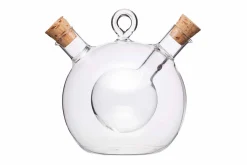 Bouteille huilier vinaigrier ronde 2 en 1 KitchenCraft