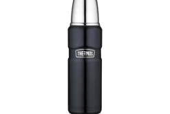 Bouteille Thermos® King inox double paroi + tasse - 0.47L
