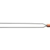 Brochette double Tramontina Churrasco en inox et bois 65cm