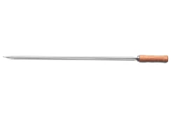 Brochette Tramontina Churrasco en inox et bois 55cm
