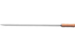 Brochette Tramontina Churrasco en inox et bois 65cm