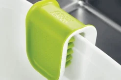 Brosse Joseph Joseph pour couteaux et couverts en polymère vert
