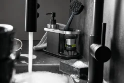 Brosse à vaisselle Gefu Swift avec distributeur de détergent