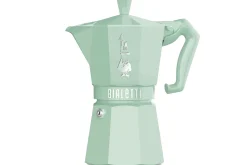 Cafetière italienne Bialetti Moka Exclusive vert pastel