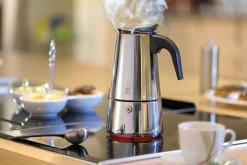Cafetière italienne en inox Gefu Emilio tous feux