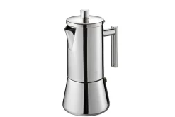 Cafetière italienne moderne Gefu Nando tous feux en inox