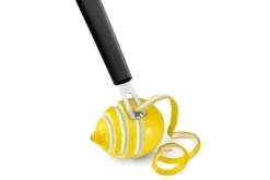 Canneleur Triangle forme V manche en green grip noir