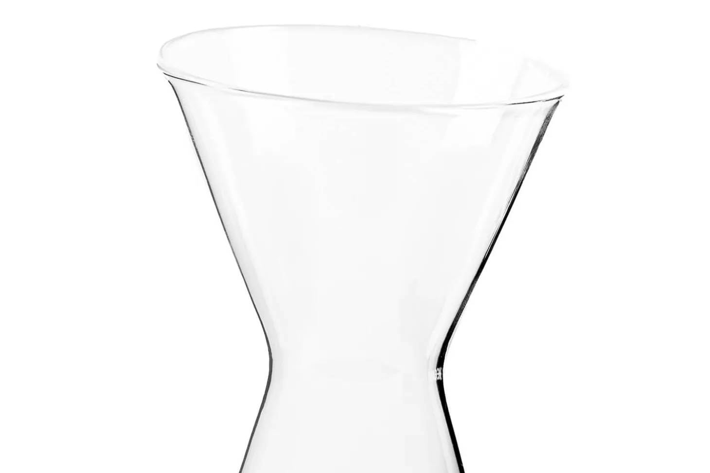 Carafe à eau Alaskan Maker Topographic Aiguille du midi en verre cristallin
