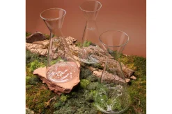 Carafe à eau Alaskan Maker Topographic Pic du midi en verre cristallin