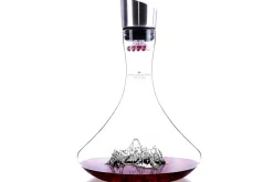 Carafe à vin Alaskan Maker Topographic Aiguille du Midi en verre cristallin
