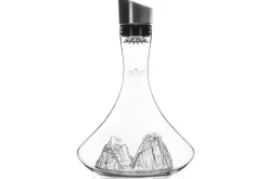 Carafe à vin Alaskan Maker Topographic Grand Canyon en verre cristallin