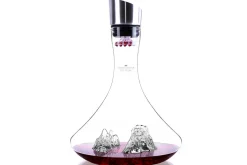 Carafe à vin Alaskan Maker Topographic Grand Canyon en verre cristallin