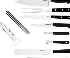 Carquois en cuir Au Nain 10 couteaux et accessoires