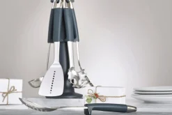 Carrousel de 6 ustensiles Joseph Joseph Elevate Steel en acier inoxydable avec support rotatif