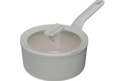 Casserole antiadhérente Berghoff Leo Balance Moonmist 18cm avec couvercle