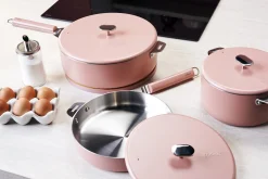 Casserole Cookut La Merveilleuse 20cm en acier inoxydable Steel Green®