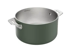 Casserole Cookut La Merveilleuse 20cm en acier inoxydable Steel Green®