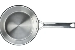 Casserole Cristel 1826 en acier inoxydable 18/10 brossé