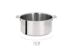 Casserole Cristel Mutine Amovible en inox