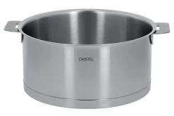 Casserole Cristel Strate Amovible en acier inox 18/10