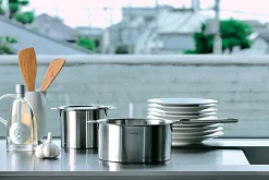 Casserole Cristel Strate Amovible en acier inox 18/10
