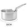 Casserole De Buyer Alchimy en inox 18/10 multicouches 3 plis