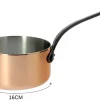 Casserole en cuivre De Buyer Inocuivre poignée en fonte d'acier