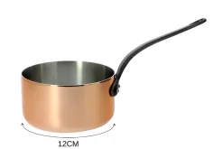 Casserole en cuivre De Buyer Inocuivre poignée en fonte d'acier