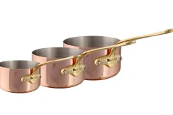 Casserole en cuivre inox Mauviel M'Héritage 200B compatible tous feux sauf induction