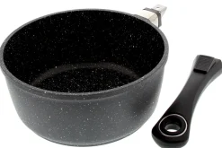 Casserole en fonte Pradel Excellence Premium 20cm façon pierre tous feux/ induction