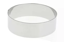 Cercle à pâtisserie De Buyer rond inox hauteur 4,5cm