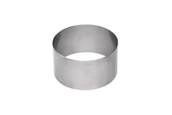 Cercle à pâtisserie De Buyer rond inox hauteur 4,5cm