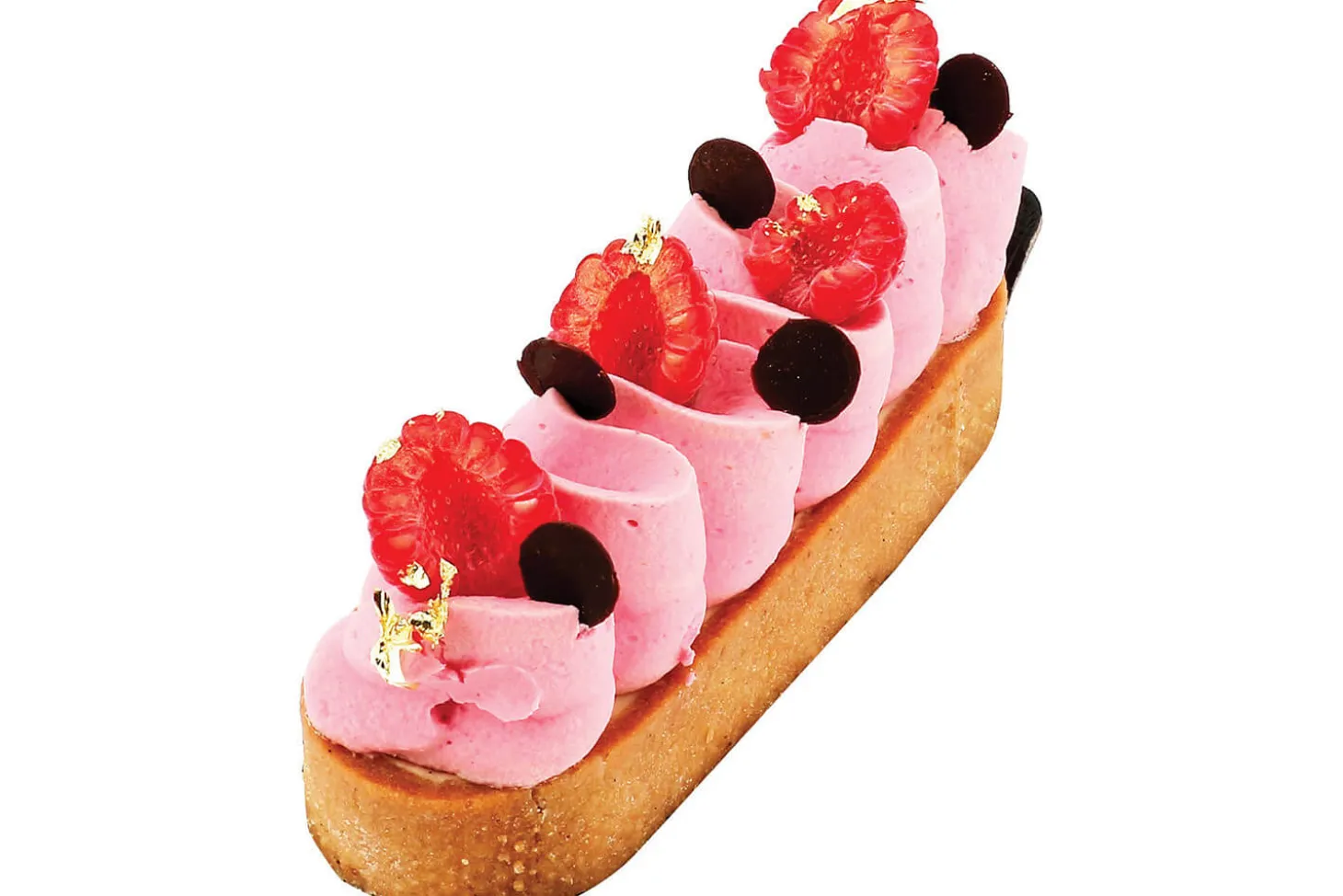 Cercle à tarte oblong perforé 14x5x2cm en inox