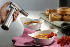 Chalumeau de cuisine professionnel Gefu Fuego jusqu'à 1300°C