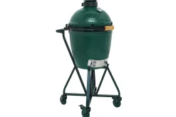 Chariot à roulettes avec poignée intégrée pour barbecue Big Green Egg Medium