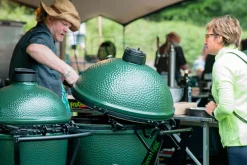 Chariot à roulettes avec poignée intégrée pour barbecue Big Green Egg 2XL