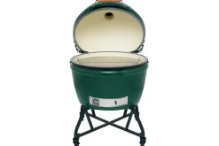 Chariot à roulettes avec poignée intégrée pour barbecue Big Green Egg 2XL