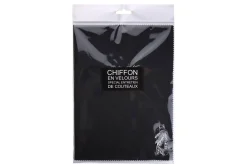 Chiffon microfibre pour nettoyer vos couteaux de cuisine