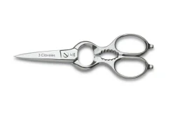 Ciseaux de cuisine 3 Claveles multi-usages acier inoxydable 20cm