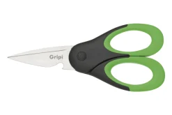Ciseaux de cuisine décapsuleur intégré Richardson Gripi 20cm noir et vert