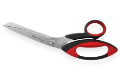 Ciseaux à poisson Wasa Solingen 25,4cm acier inoxydable manche noir et rouge
