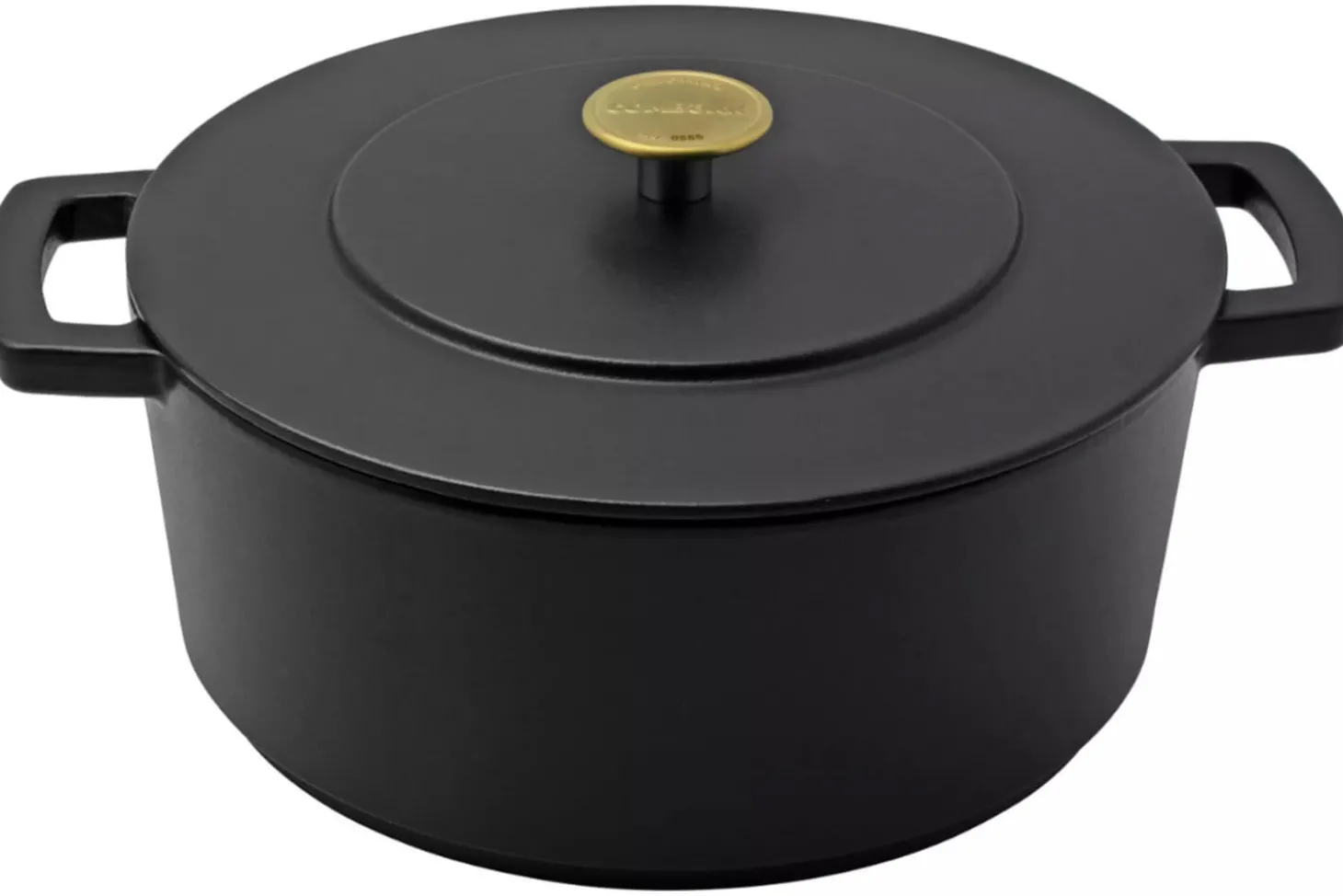 Cocotte Combekk Original Dutch Oven 28cm en fonte émaillée recyclée noire