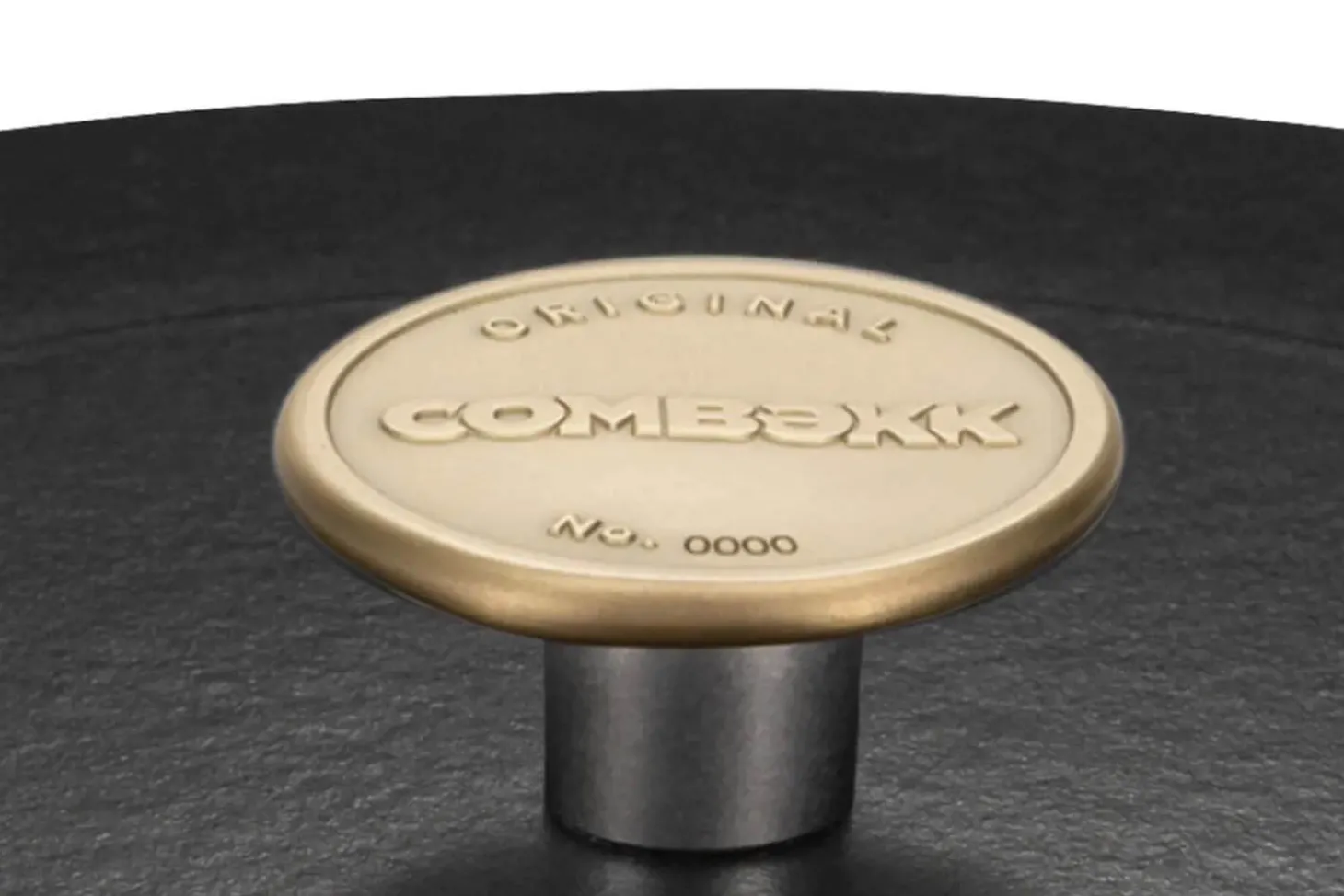 Cocotte Combekk Original Dutch Oven 28cm en fonte émaillée recyclée noire