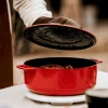 Cocotte Combekk Sous-chef Dutch Oven en fonte émaillée rouge